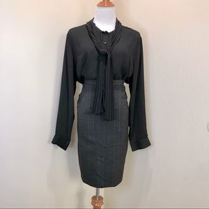 Vintage Retro Pencil Skirt